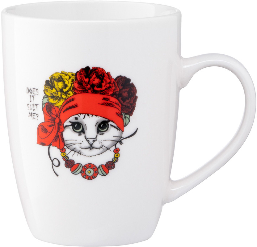 Чашка ARDESTO Stephanie 320 мл Біла (AR3465)